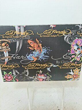 Vintage Ed Hardy Pop Art Trinket Box